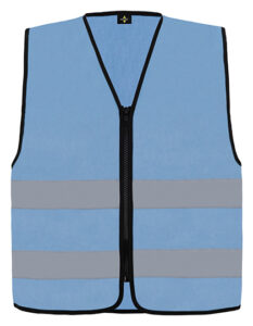 Hi-Vis Safety Vest Cologne With Front Zipper