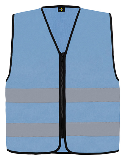 Hi-Vis Safety Vest Cologne With Front Zipper