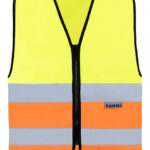 Hi-Vis Safety Vest Cologne With Front Zipper