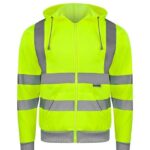 Hi-Vis Workwear Hooded Sweat-Jacket Galway