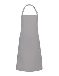 Oversized Bib Apron Basic with Buckle and Pocket