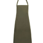 Oversized Bib Apron Basic with Buckle and Pocket