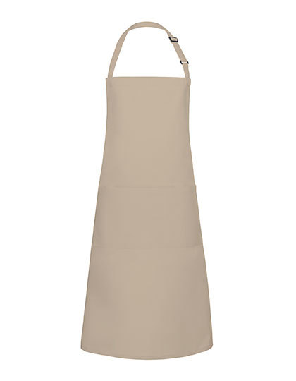Oversized Bib Apron Basic with Buckle and Pocket