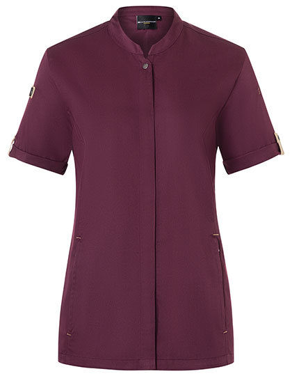 Ladies Chefs Jacket Green-Generation Short Sleeve