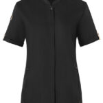Ladies Chefs Jacket Green-Generation Short Sleeve