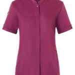 Ladies Chefs Jacket Green-Generation Short Sleeve