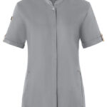 Ladies Chefs Jacket Green-Generation Short Sleeve