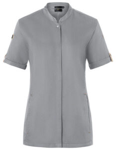 Ladies Chefs Jacket Green-Generation Short Sleeve