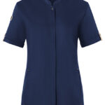 Ladies Chefs Jacket Green-Generation Short Sleeve