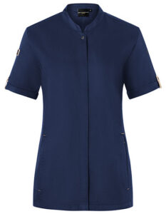 Ladies Chefs Jacket Green-Generation Short Sleeve