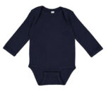 Infant Fine Jersey Long Sleeve Bodysuit