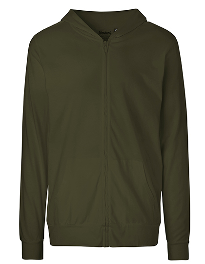 Unisex Jersey Hoodie With Zip