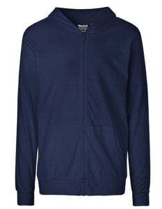 Unisex Jersey Hoodie With Zip