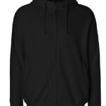 Unisex Hoodie With Hidden Zip