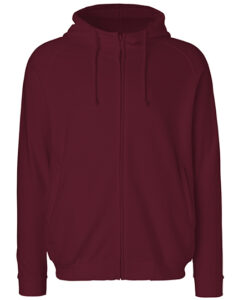 Unisex Hoodie With Hidden Zip