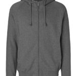 Unisex Hoodie With Hidden Zip