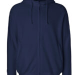 Unisex Hoodie With Hidden Zip