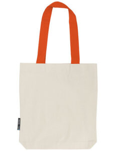 Twill Bag With Contrast Handles
