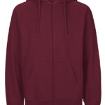 Unisex Tiger Cotton Hoodie With Zipper