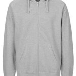 Unisex Tiger Cotton Hoodie With Zipper