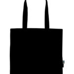 Tiger Cotton Shopping Bag With Long Handles