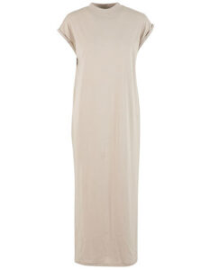Ladies Long Extended Shoulder Dress