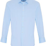 Men´s Stretch Fit Poplin Long Sleeve Cotton Shirt