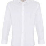 Men´s Stretch Fit Poplin Long Sleeve Cotton Shirt