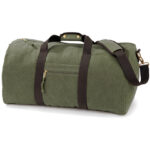 Vintage Canvas Holdall