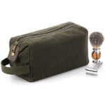 Heritage Waxed Canvas Wash Bag