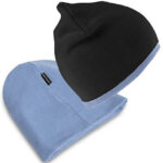 Soft Feel Cuffless Reversible Beanie
