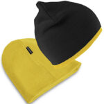 Soft Feel Cuffless Reversible Beanie