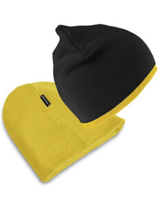 Soft Feel Cuffless Reversible Beanie