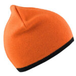 Soft Feel Cuffless Reversible Beanie