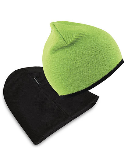 Soft Feel Cuffless Reversible Beanie