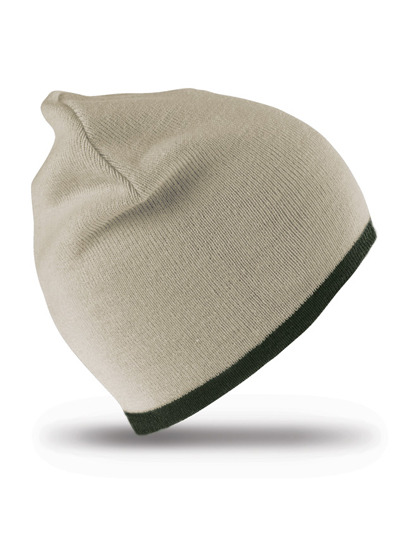 Soft Feel Cuffless Reversible Beanie