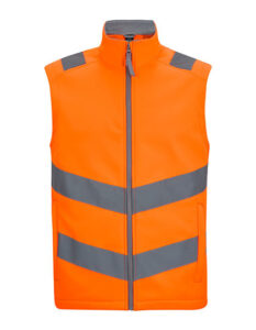 Hi-Vis Pro Contract Ablaze Softshell Bodywarmer