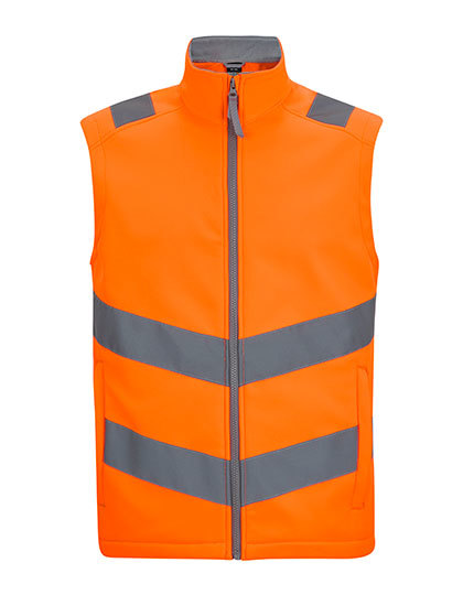 Hi-Vis Pro Contract Ablaze Softshell Bodywarmer