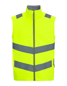 Hi-Vis Pro Contract Ablaze Softshell Bodywarmer