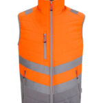 Hi-Vis 2-Tone Thermal Baffle Bodywarmer