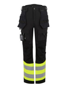 Hi-Vis X-Pro Stretch Holster Trouser (Class 1)