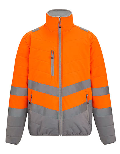 Hi-Vis 2-Tone Thermal Baffle Jacket