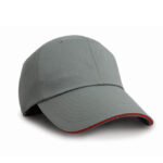 Herringbone Cap With Sandwich Peak