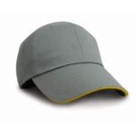 Herringbone Cap With Sandwich Peak