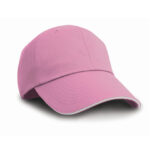 Herringbone Cap With Sandwich Peak