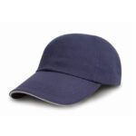 Brushed Cotton Decorators Cap With Sandwich Peak