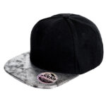 Bronx Flat Glitter Peak Snapback Cap