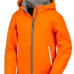 Junior TX Performance Hooded Soft Shell Jacket