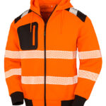 Recycled Zipped Safety Hoody