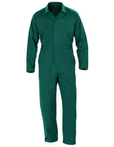 Recycled Action Overall With Zip Front
